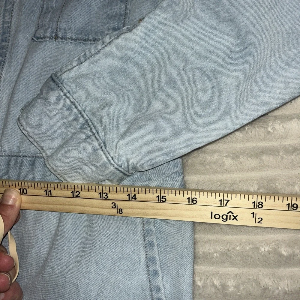 Lee Jeans Vintage Modern Union-Alls Sz Small Denim Barely Blue unionAlls